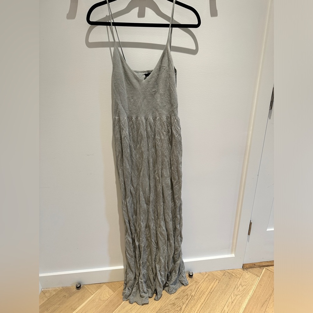 Theory - slate blue knit dress, size M